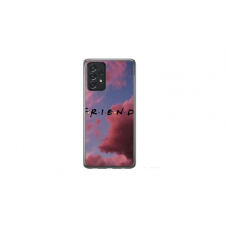 Husa personalizata tip carcasa HQPrint pentru Samsung Galaxy A72, model FRIENDS 2, multicolor, S1D1M0082