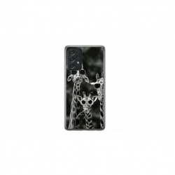 Husa personalizata tip carcasa HQPrint pentru Samsung Galaxy A72, model Zebra 1, multicolor, S1D1M0086