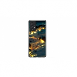 Husa personalizata tip carcasa HQPrint pentru Samsung Galaxy A72, model Nice View 6, multicolor, S1D1M0128