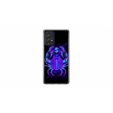 Husa personalizata tip carcasa HQPrint pentru Samsung Galaxy A72, model Cancer, multicolor, S1D1M0147