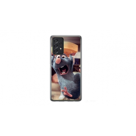 Husa personalizata tip carcasa HQPrint pentru Samsung Galaxy A72, model Ratatouille, multicolor, S1D1M0151