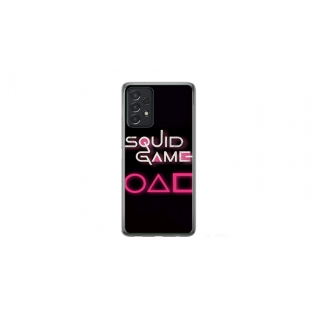 Husa personalizata tip carcasa HQPrint pentru Samsung Galaxy A72, model Squid Game 4, multicolor, S1D1M0176