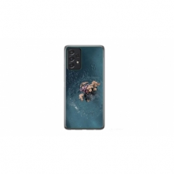 Husa personalizata tip carcasa HQPrint pentru Samsung Galaxy A72, model Flowers 15, multicolor, S1D1M0215