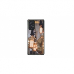 Husa personalizata tip carcasa HQPrint pentru Samsung Galaxy A72, model Lightbulb, multicolor, S1D1M0322