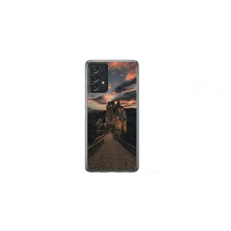 Husa personalizata tip carcasa HQPrint pentru Samsung Galaxy A72, model Nice View 14, multicolor, S1D1M0361