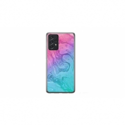 Husa personalizata tip carcasa HQPrint pentru Samsung Galaxy A72, model Colorful Mess, multicolor, S1D1M0374