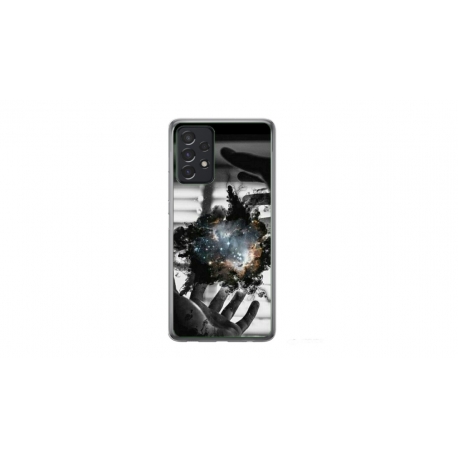 Husa personalizata tip carcasa HQPrint pentru Samsung Galaxy A73, model Dark Magic, multicolor, S1D1M0020