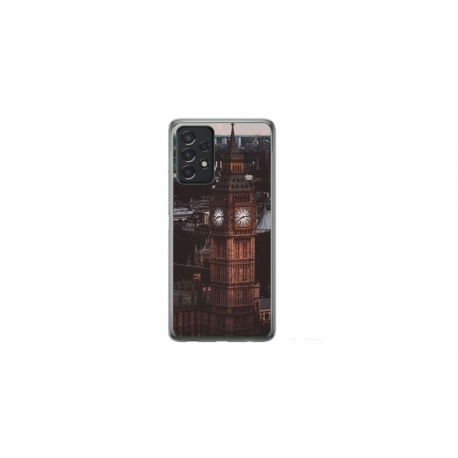 Husa personalizata tip carcasa HQPrint pentru Samsung Galaxy A23, model Big Ben 2, multicolor, S1D1M0014