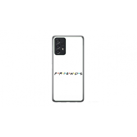 Husa personalizata tip carcasa HQPrint pentru Samsung Galaxy A23, model FRIENDS 1, multicolor, S1D1M0043