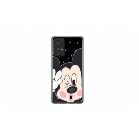 Husa personalizata tip carcasa HQPrint pentru Samsung Galaxy A23, model Mickey 1, multicolor, S1D1M0124