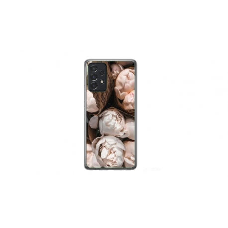 Husa personalizata tip carcasa HQPrint pentru Samsung Galaxy A23, model Flowers 6, multicolor, S1D1M0139