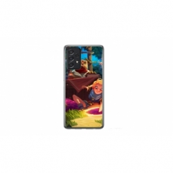 Husa personalizata tip carcasa HQPrint pentru Samsung Galaxy A23, model Tangled, multicolor, S1D1M0150
