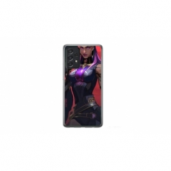 Husa personalizata tip carcasa HQPrint pentru Samsung Galaxy A23, model Valorant, multicolor, S1D1M0157