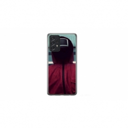 Husa personalizata tip carcasa HQPrint pentru Samsung Galaxy A23, model Squid Game 2, multicolor, S1D1M0174