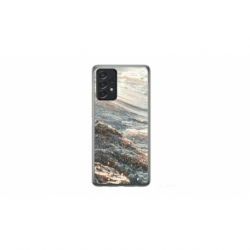 Husa personalizata tip carcasa HQPrint pentru Samsung Galaxy A23, model Ocean Water 1 , multicolor, S1D1M0200