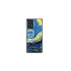 Husa personalizata tip carcasa HQPrint pentru Samsung Galaxy A23, model Van Gogh, multicolor, S1D1M0238