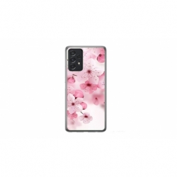 Husa personalizata tip carcasa HQPrint pentru Samsung Galaxy A23, model Flowers 17, multicolor, S1D1M0241