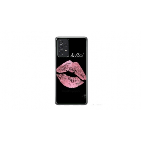 Husa personalizata tip carcasa HQPrint pentru Samsung Galaxy A23, model Ciao Bella, multicolor, S1D1M0261