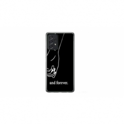 Husa personalizata tip carcasa HQPrint pentru Samsung Galaxy A23, model Always and Forever 2, multicolor, S1D1M0280