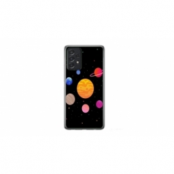 Husa personalizata tip carcasa HQPrint pentru Samsung Galaxy A23, model Colorful Galaxy, multicolor, S1D1M0283