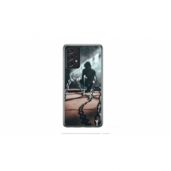 Husa personalizata tip carcasa HQPrint pentru Samsung Galaxy A23, model Chain Man, multicolor, S1D1M0296