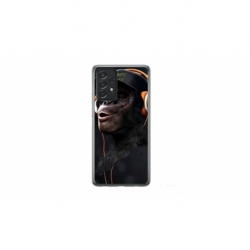 Husa personalizata tip carcasa HQPrint pentru Samsung Galaxy A23, model Monkey, multicolor, S1D1M0319