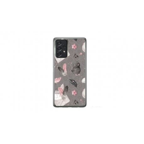 Husa personalizata tip carcasa HQPrint pentru Samsung Galaxy A23, model Abstract 1, multicolor, S1D1M0321