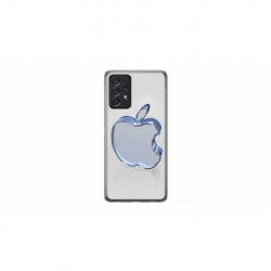 Husa personalizata tip carcasa HQPrint pentru Samsung Galaxy A23, model Apple Logo, multicolor, S1D1M0323