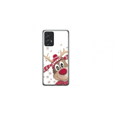 Husa personalizata tip carcasa HQPrint pentru Samsung Galaxy A13, model Reindeer 3, multicolor, S1D1M0053