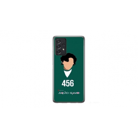 Husa personalizata tip carcasa HQPrint pentru Samsung Galaxy A13, model Squid Game 3, multicolor, S1D1M0175