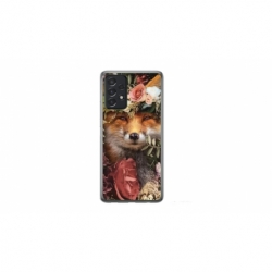 Husa personalizata tip carcasa HQPrint pentru Samsung Galaxy A13, model Fox, multicolor, S1D1M0213