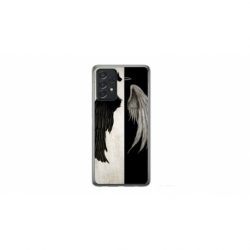 Husa personalizata tip carcasa HQPrint pentru Samsung Galaxy A32, model Angel Wings, multicolor, S1D1M0004