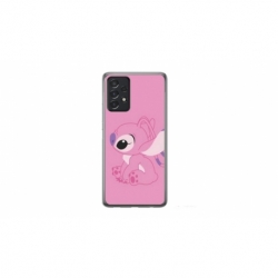 Husa personalizata tip carcasa HQPrint pentru Samsung Galaxy A32, model Pink Stitch, multicolor, S1D1M0005