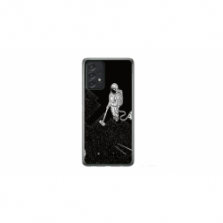 Husa personalizata tip carcasa HQPrint pentru Samsung Galaxy A32, model Vacuum of Space, multicolor, S1D1M0007