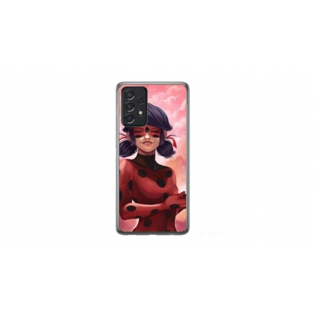 Husa personalizata tip carcasa HQPrint pentru Samsung Galaxy A32, model Buburuza, multicolor, S1D1M0025