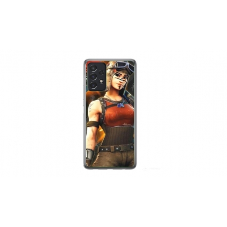 Husa personalizata tip carcasa HQPrint pentru Samsung Galaxy A32, model Fortnite 1, multicolor, S1D1M0073