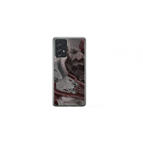 Husa personalizata tip carcasa HQPrint pentru Samsung Galaxy A32, model God of War 2, multicolor, S1D1M0081