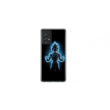 Husa personalizata tip carcasa HQPrint pentru Samsung Galaxy A32, model Goku, multicolor, S1D1M0087