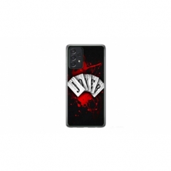 Husa personalizata tip carcasa HQPrint pentru Samsung Galaxy A32, model Joker 1, multicolor, S1D1M0106