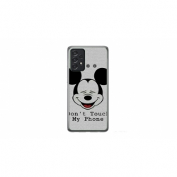 Husa personalizata tip carcasa HQPrint pentru Samsung Galaxy A32, model Dont Touch my Phone 3, multicolor, S1D1M0123