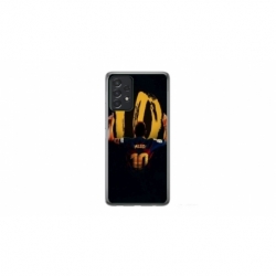 Husa personalizata tip carcasa HQPrint pentru Samsung Galaxy A32, model Messi 2, multicolor, S1D1M0134