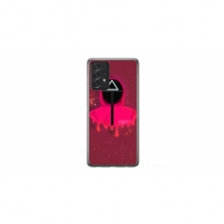 Husa personalizata tip carcasa HQPrint pentru Samsung Galaxy A32, model Squid Game 6, multicolor, S1D1M0178