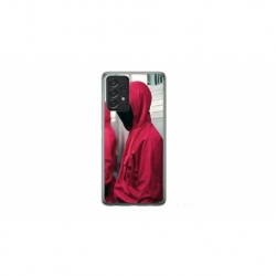 Husa personalizata tip carcasa HQPrint pentru Samsung Galaxy A32, model Squid Game 14, multicolor, S1D1M0186