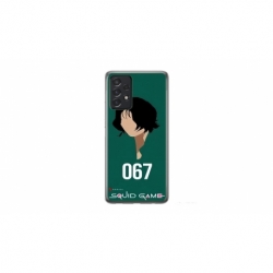 Husa personalizata tip carcasa HQPrint pentru Samsung Galaxy A32, model Squid Game 16, multicolor, S1D1M0188