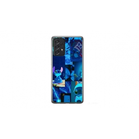 Husa personalizata tip carcasa HQPrint pentru Samsung Galaxy A32, model Stitch 1, multicolor, S1D1M0191