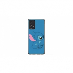 Husa personalizata tip carcasa HQPrint pentru Samsung Galaxy A32, model Blue Stich, multicolor, S1D1M0192