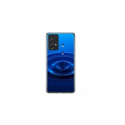 Husa personalizata tip carcasa HQPrint pentru Samsung Galaxy A32, model Picatura, multicolor, S1D1M0240