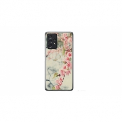Husa personalizata tip carcasa HQPrint pentru Samsung Galaxy A32, model Flowers 18, multicolor, S1D1M0245