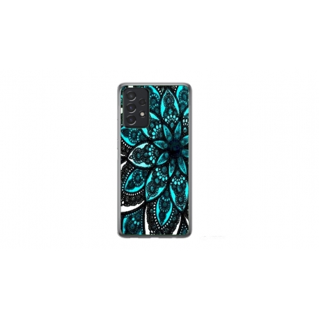 Husa personalizata tip carcasa HQPrint pentru Samsung Galaxy A32, model Mandela 2, multicolor, S1D1M0255