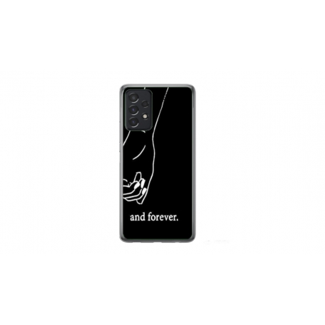 Husa personalizata tip carcasa HQPrint pentru Samsung Galaxy A32, model Always and Forever 2, multicolor, S1D1M0280